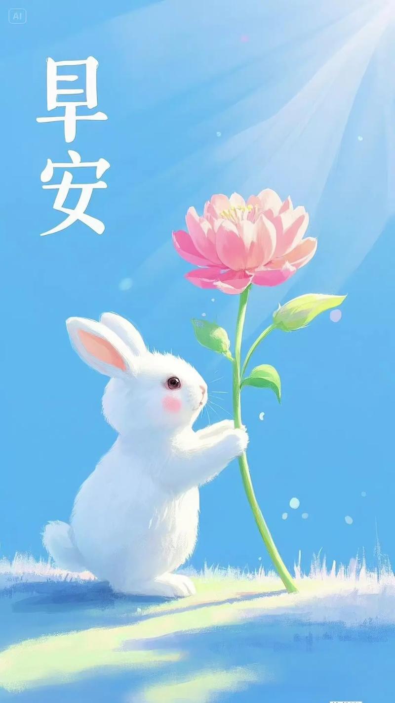 二月你好祝福文案萌兔海报|清新唯美的短句 第1张 二月你好祝福文案萌兔海报|清新唯美的短句 第1张