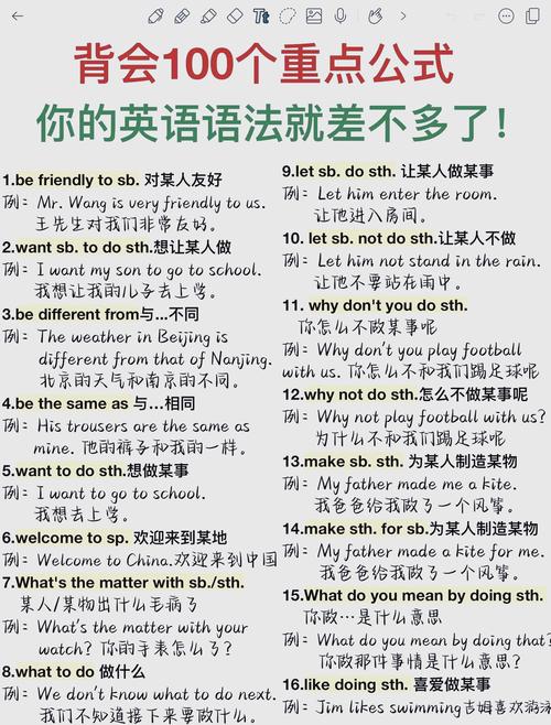 想学好英语这100个基础经典句型谁都绕不过 第1张 想学好英语这100个基础经典句型谁都绕不过 第1张