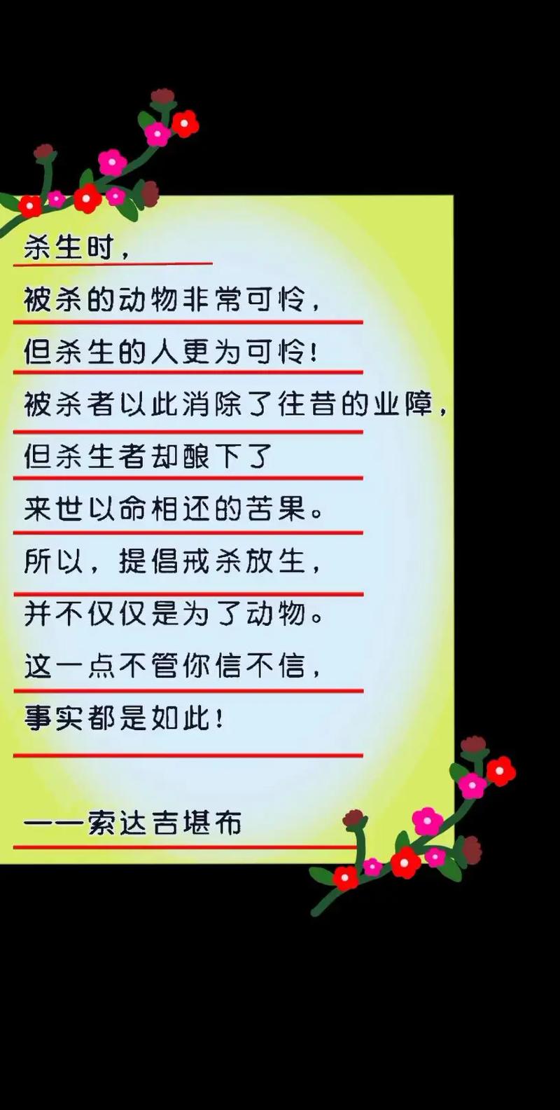 我为什么反对杀生，因为尊重动物的生命，就是尊重我们自己的生命  第1张
