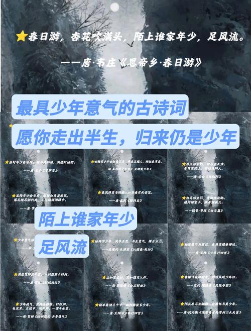 最少年意气风发的古诗词,清白之年,鲜衣怒马 第1张 最少年意气风发的古诗词,清白之年,鲜衣怒马 第1张