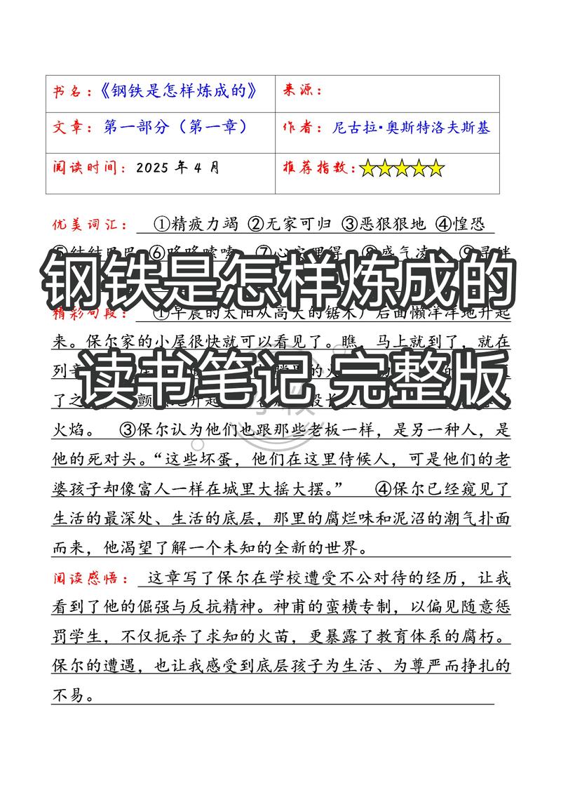 《钢铁是怎样炼成的》，一代人的追捧和记忆  第1张