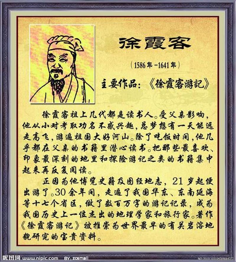 徐霞客留下的那些“名人名言“，肯定有你熟知的那一句！  第1张