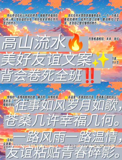 普普通通却惊艳的友谊文案 第1张 普普通通却惊艳的友谊文案 第1张