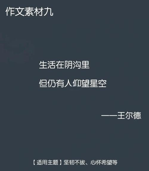 51句名人经典语录:“生活在阴沟里,依然有仰望星空的权利。” 第1张 51句名人经典语录:“生活在阴沟里,依然有仰望星空的权利。” 第1张
