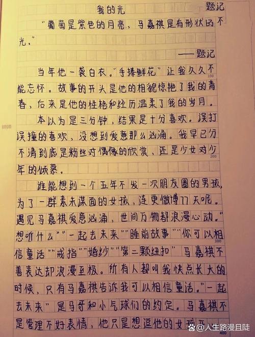 借偶像之光，激励自我——2022年备考作文导写及例文  第1张