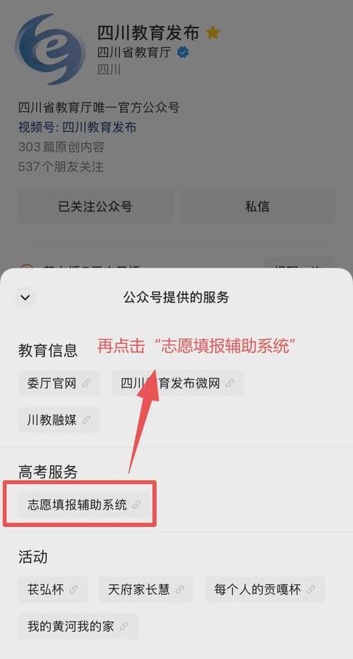 2026四川省新高考志愿填报辅助服务平台官网入口（模拟演练填报志愿）  第1张