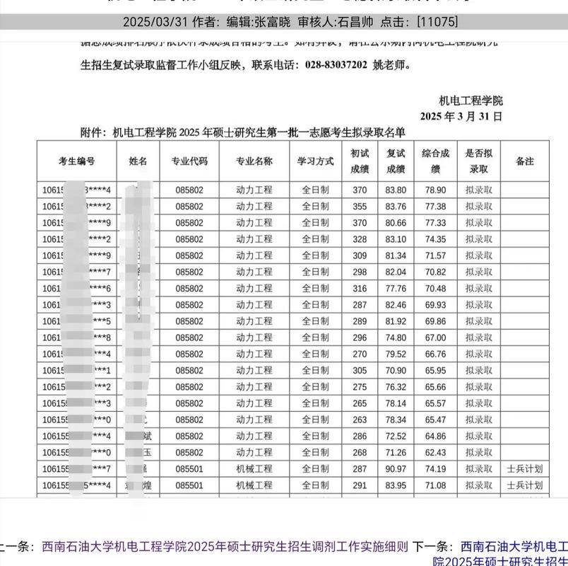 西南石油大学在湖北2026各专业招生人数、录取分数线(附:招生计划表) 第1张 西南石油大学在湖北2026各专业招生人数、录取分数线(附:招生计划表) 第1张