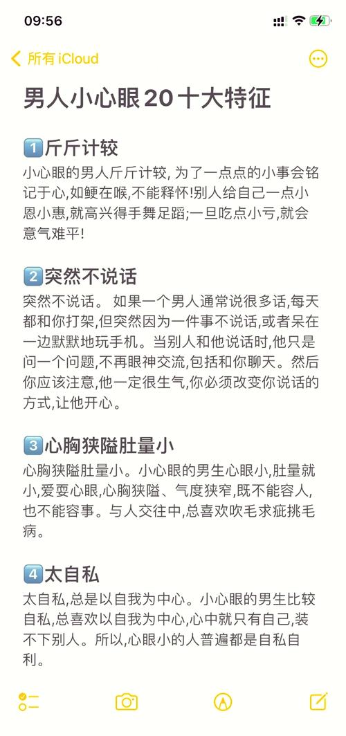 值得女人嫁的男人：小心眼  第1张