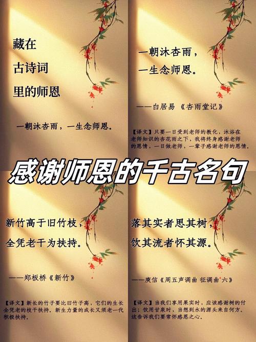 感谢老师最朴实的句子70条经典语录大全 第1张 感谢老师最朴实的句子70条经典语录大全 第1张