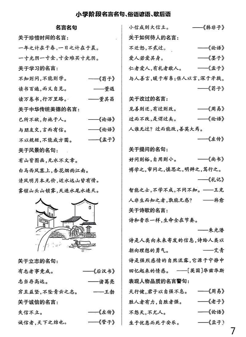 名言名句、成语、谚语、歇后语汇总！  第1张