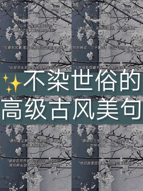 唯美的古风句子,意境绝美,看一眼就沦陷! 第1张 唯美的古风句子,意境绝美,看一眼就沦陷! 第1张