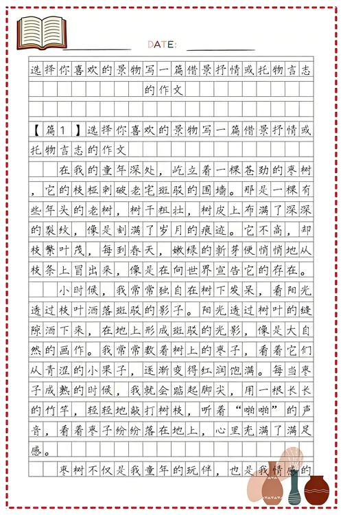 高一借景抒情作文300字 第1张 高一借景抒情作文300字 第1张