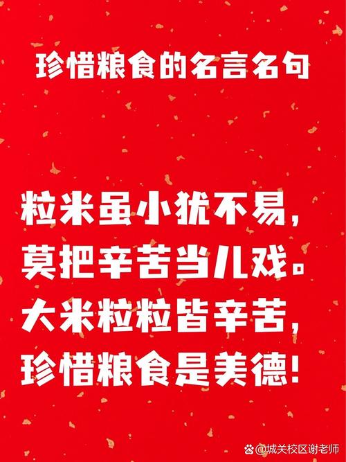 关于珍惜粮食的名言、古诗,看看古人是怎么节约粮食的 第1张 关于珍惜粮食的名言、古诗,看看古人是怎么节约粮食的 第1张