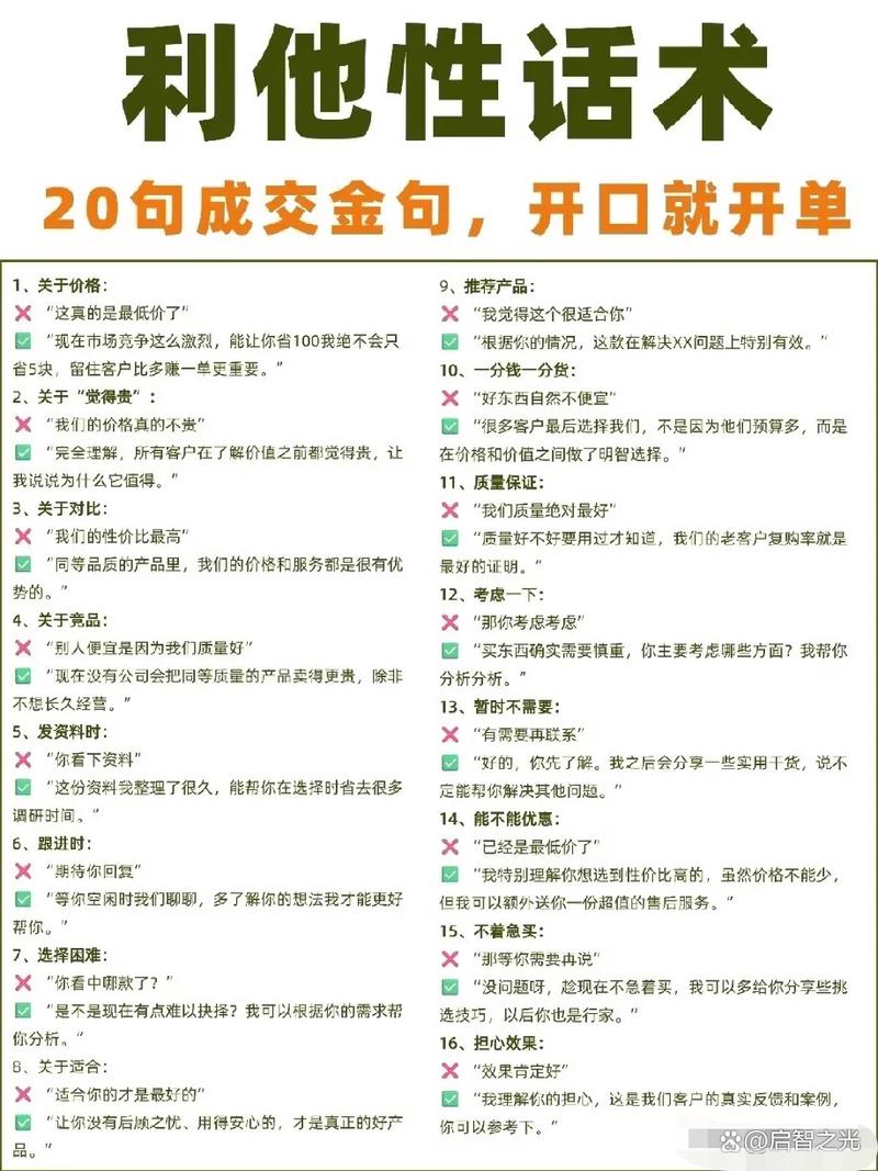 10个利他回复话术（让你变有钱）  第1张