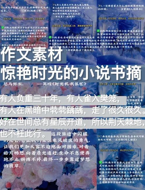 可以写进作文的小说句子 第1张 可以写进作文的小说句子 第1张
