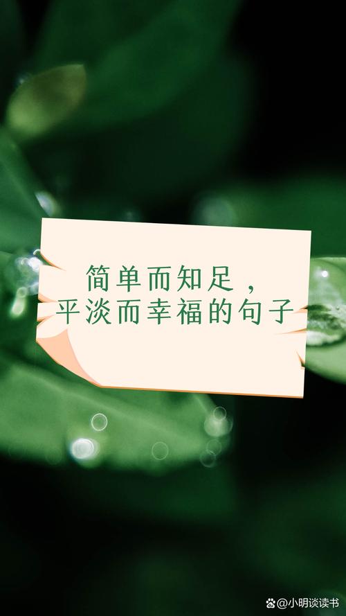 寻觅生活中的最平淡幸福?25句幸福语录 第1张 寻觅生活中的最平淡幸福?25句幸福语录 第1张
