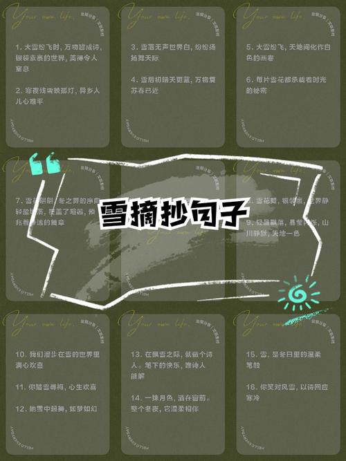 关于下雪的唯美短句 第1张 关于下雪的唯美短句 第1张