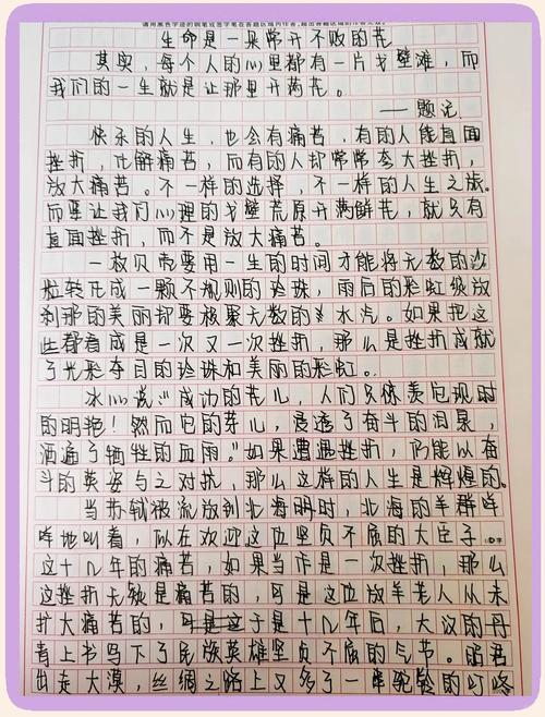让生命之花绽放作文(精选32篇) 第1张 让生命之花绽放作文(精选32篇) 第1张