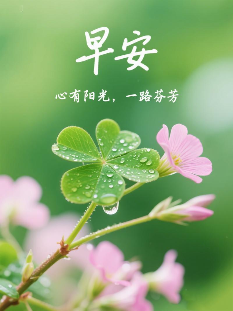 充满机遇与希望的早安唯美句子，清新洒脱，生机盎然  第1张