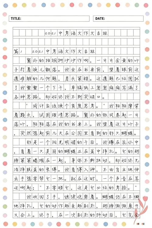 2021年中考十大热门作文主题！（含范文）  第1张