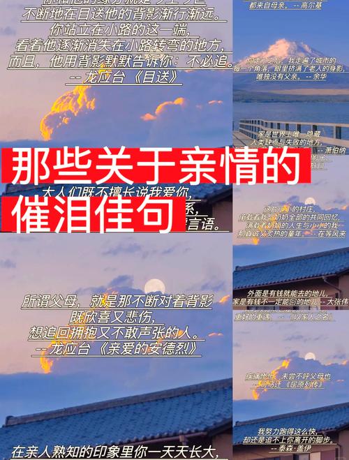 一句打动人心的亲情文案，句句有感而发  第1张