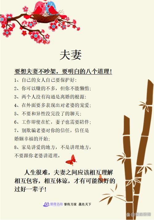 老祖宗流传千古的夫妻关系名言,句句发人深思 第1张 老祖宗流传千古的夫妻关系名言,句句发人深思 第1张