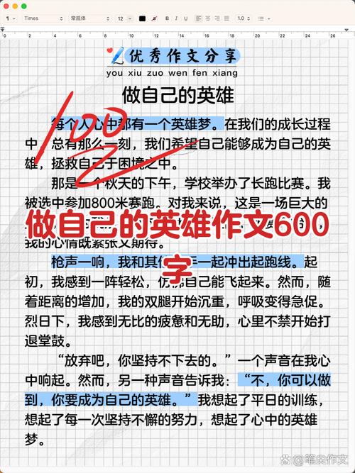 做自己的英雄 第1张 做自己的英雄 第1张