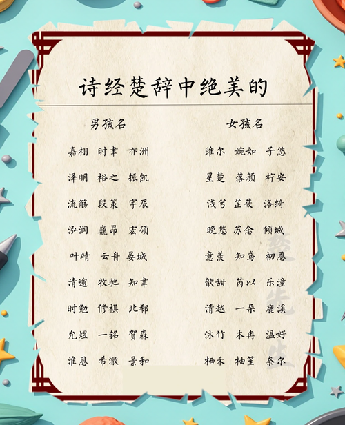 句子起名(诗经优美句子取名大全)  第1张