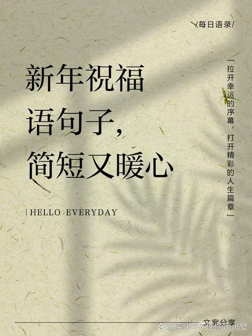 新年愿望唯美句子49句  第1张